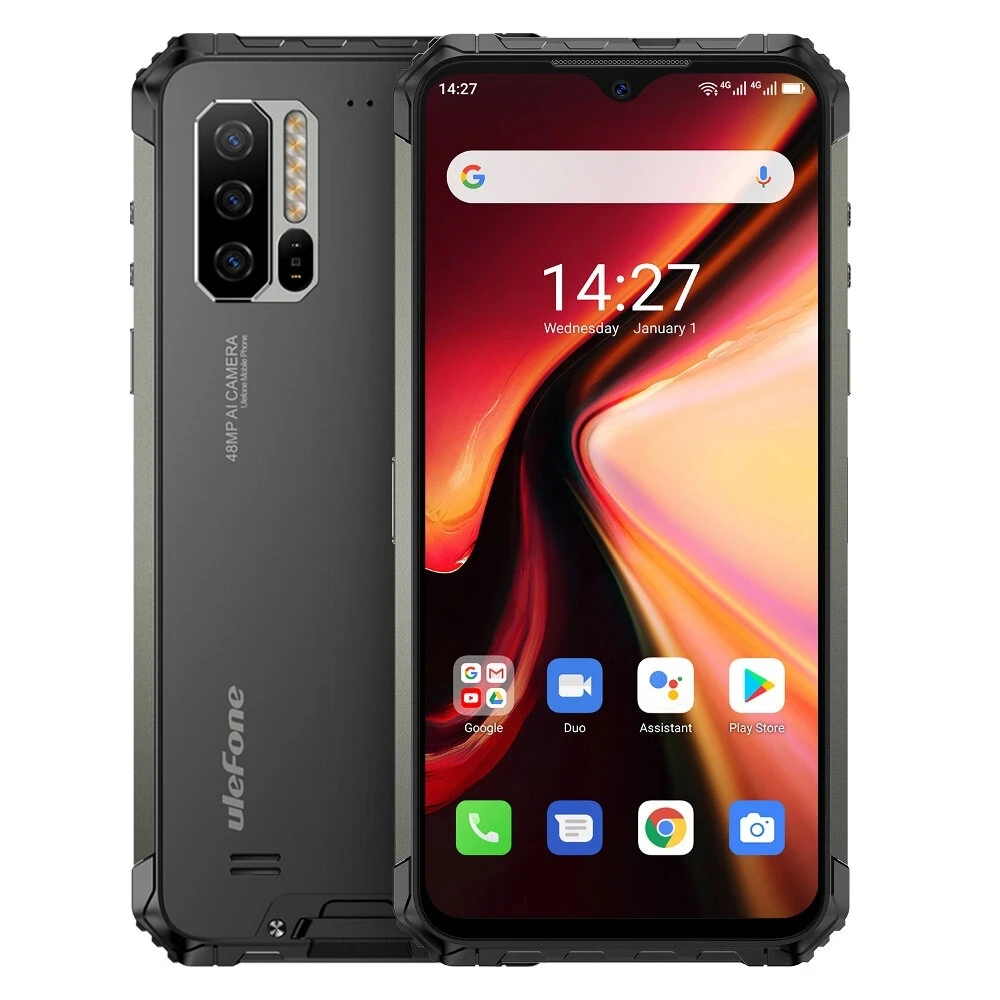 Смартфон Ulefone Armor 7 IP68 IP69K экран 6 3 дюйма 8 ГБ + 128 Гб камера 48 МП NFC Беспроводная