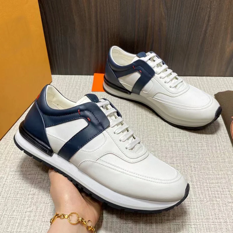 Men's Leather Allacciato Sport T Project Round-Toe Low Top Sneaker High Quality Calf Trainers Designer Ffashion Casual Shoes
Men's Leather Allacciato Sport T Project Round-Toe Low Top Sneaker High Quality Calf Trainers Designer Ffashion Casual Shoes