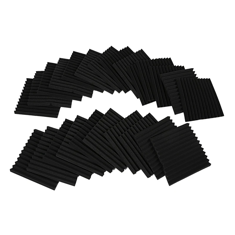 24 Pack Acoustic Panels Studio Foam Wedges 1 inch X 12 inch X 12 inch 
24 Pack Acoustic Panels Studio Foam Wedges 1 inch X 12 inch X 12 inch