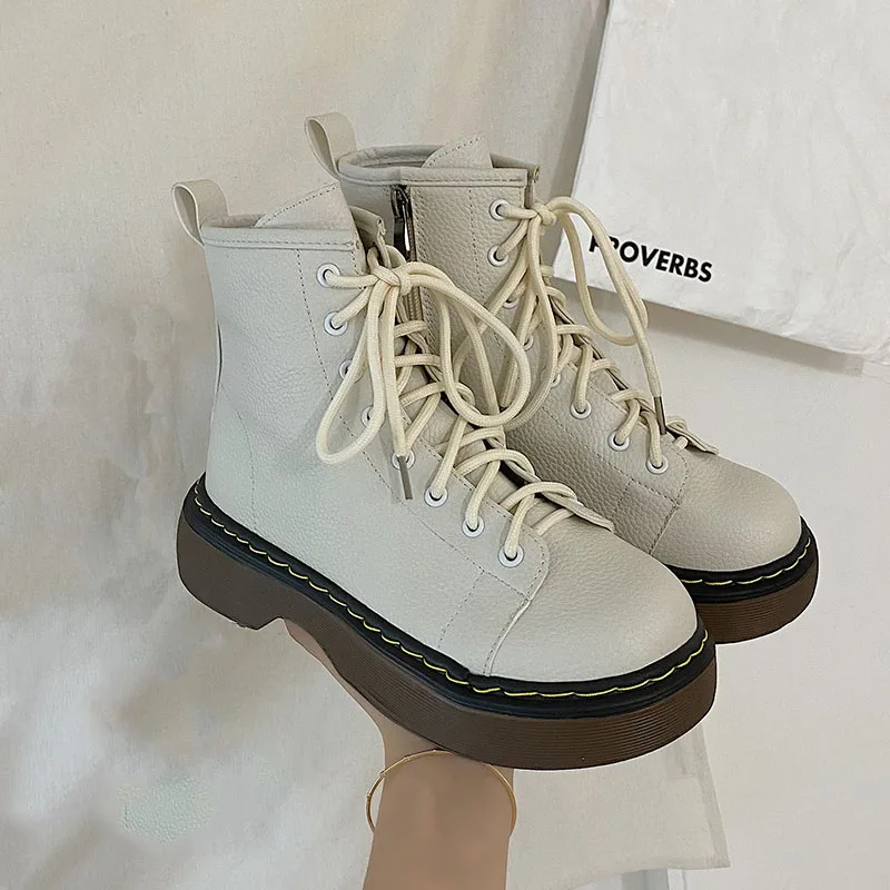 Woman PU Leather Ankle Boots Fashion Shoes Woman Short Autumn Winter Warm Boots Platform Heel Lace Up Footwear Dropshipping
Woman PU Leather Ankle Boots Fashion Shoes Woman Short Autumn Winter Warm Boots Platform Heel Lace Up Footwear Dropshipping