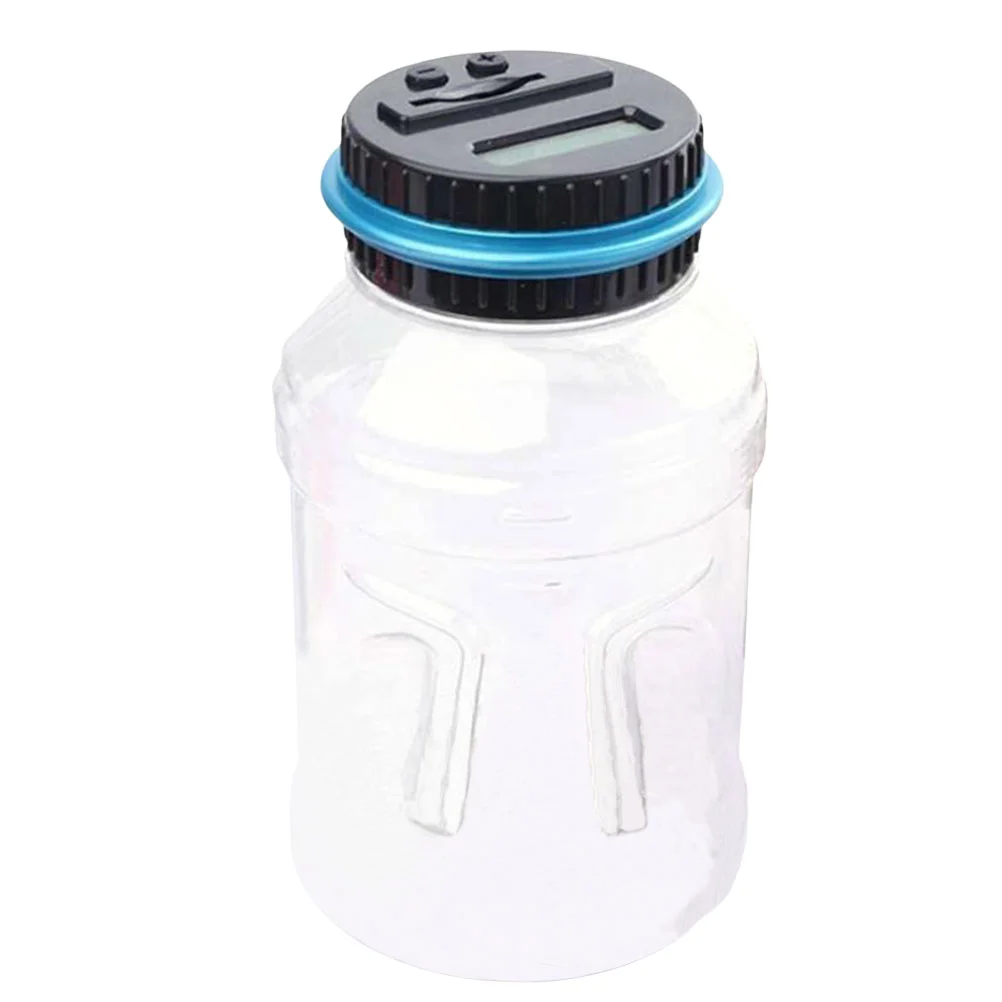 Digital Coin Bank Savings Jar Automatic Coin Piggy Bank Large Capacity Money Saving Box with LCD Display
Digital Coin Bank Savings Jar Automatic Coin Piggy Bank Large Capacity Money Saving Box with LCD Display