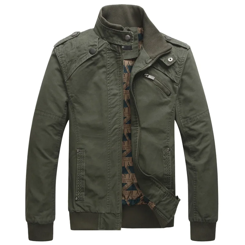 2021Spring Autumn Hot Casual Bomber Jacket Men Cotton Solid Windbreaker Men's Jacket Coat
2021Spring Autumn Hot Casual Bomber Jacket Men Cotton Solid Windbreaker Men's Jacket Coat