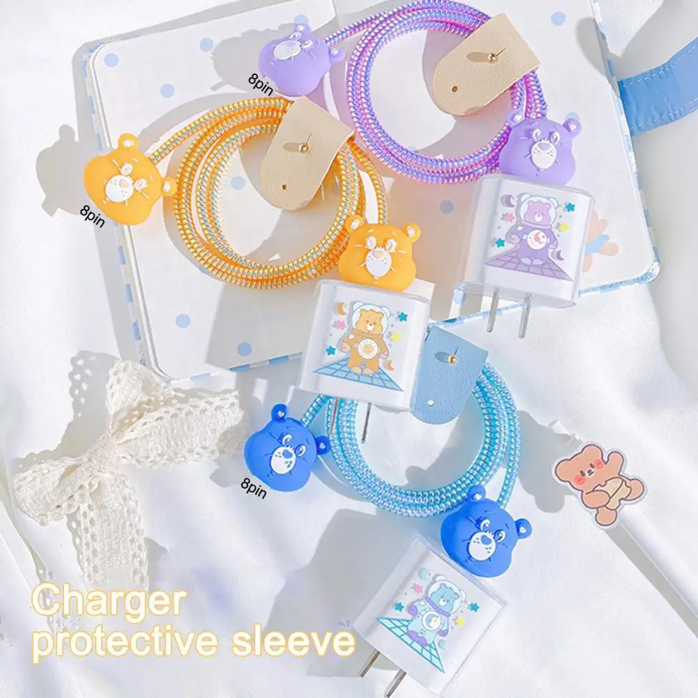 Dirt-resistant Three Colors Optional Reliable Cartoon Design Data Cable Cushion for iPhone 18W/20W
Dirt-resistant Three Colors Optional Reliable Cartoon Design Data Cable Cushion for iPhone 18W/20W