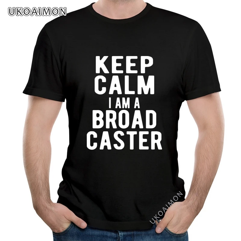 New Arrival Broadcaster Keep Calm I Am A Broadcaster 3D Printed Prevalent TShirts 100% Cotton High Quality T-Shirts Men Unique
New Arrival Broadcaster Keep Calm I Am A Broadcaster 3D Printed Prevalent TShirts 100% Cotton High Quality T-Shirts Men Unique
