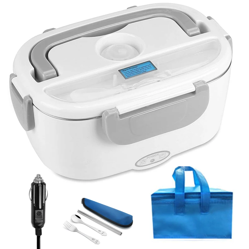 12V 24V Electric Lunch Box Stainless Steel Food Heating Warmer Bento Box Set Car Truck Travel Portable Heated Food Container
12V 24V Electric Lunch Box Stainless Steel Food Heating Warmer Bento Box Set Car Truck Travel Portable Heated Food Container