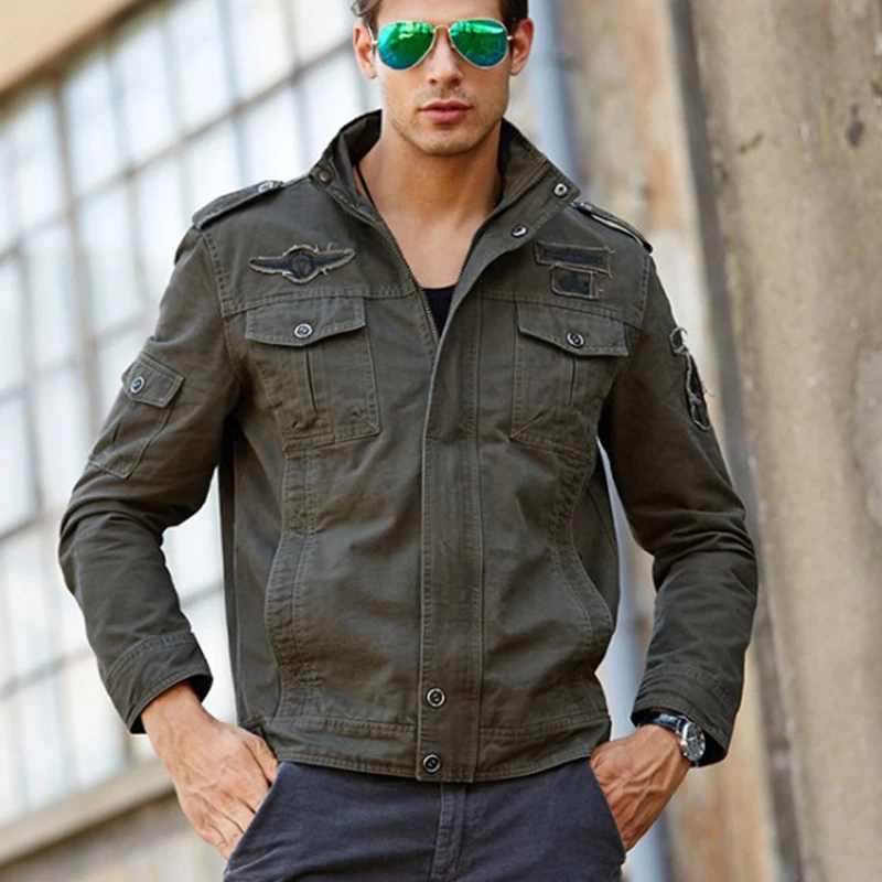 Men Jacket Leisure Special Soldier Military Uniform Large Code Flight Suit Outdoor Sports Tooling Coat -40
Men Jacket Leisure Special Soldier Military Uniform Large Code Flight Suit Outdoor Sports Tooling Coat -40