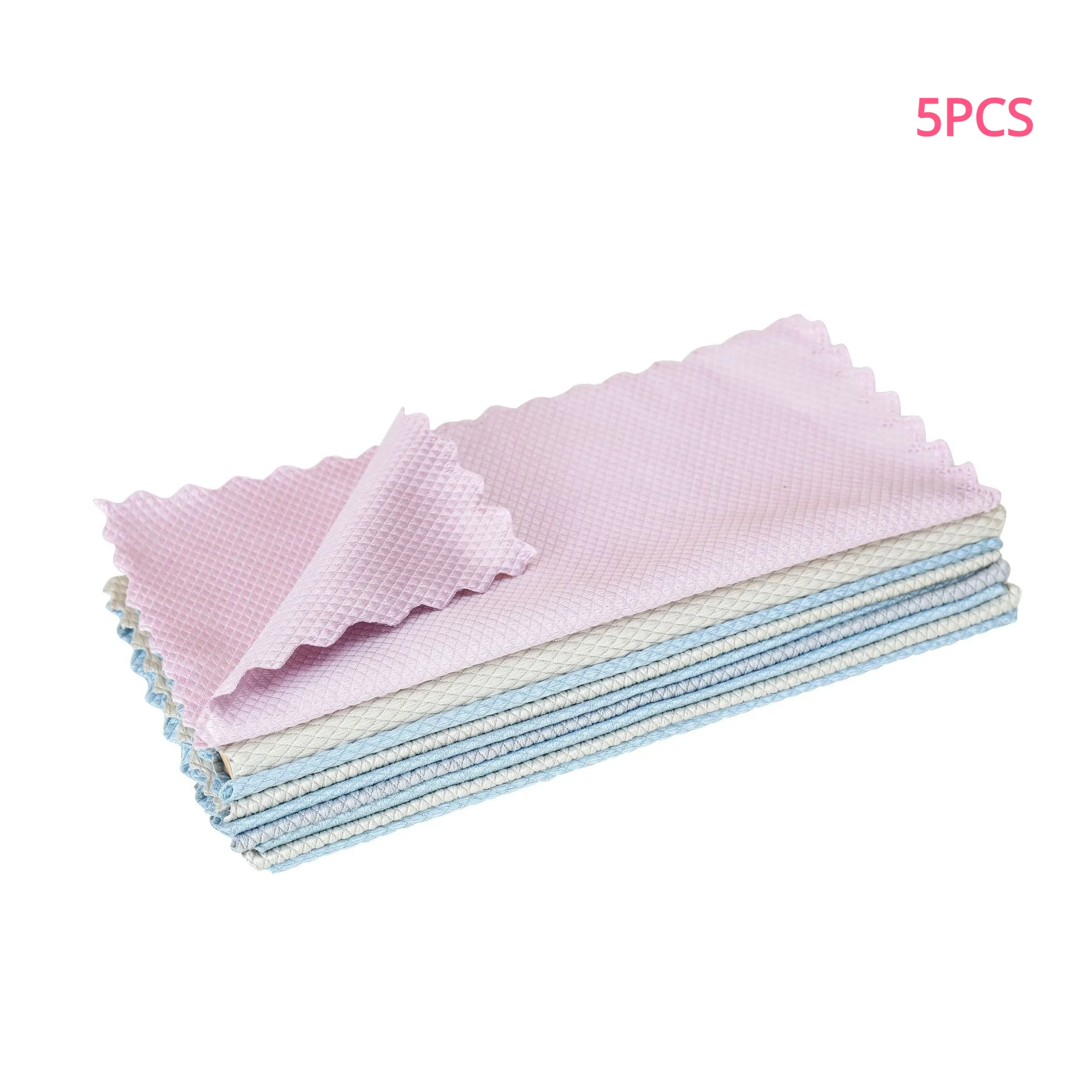 5Pcs Kitchen Anti-Grease Wiping Rags Efficient Fish Scale Wipe Cloth Cleaning Cloth Home Washing Dish Cleaning Towel
5Pcs Kitchen Anti-Grease Wiping Rags Efficient Fish Scale Wipe Cloth Cleaning Cloth Home Washing Dish Cleaning Towel