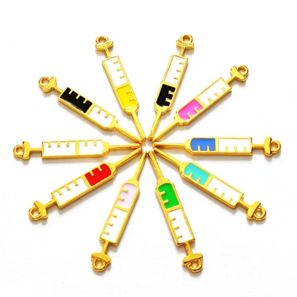 30pcs Colorful Injector Charms for Women DIY Jewelry Necklace & Bracelets Handmade Accessories D034
30pcs Colorful Injector Charms for Women DIY Jewelry Necklace & Bracelets Handmade Accessories D034