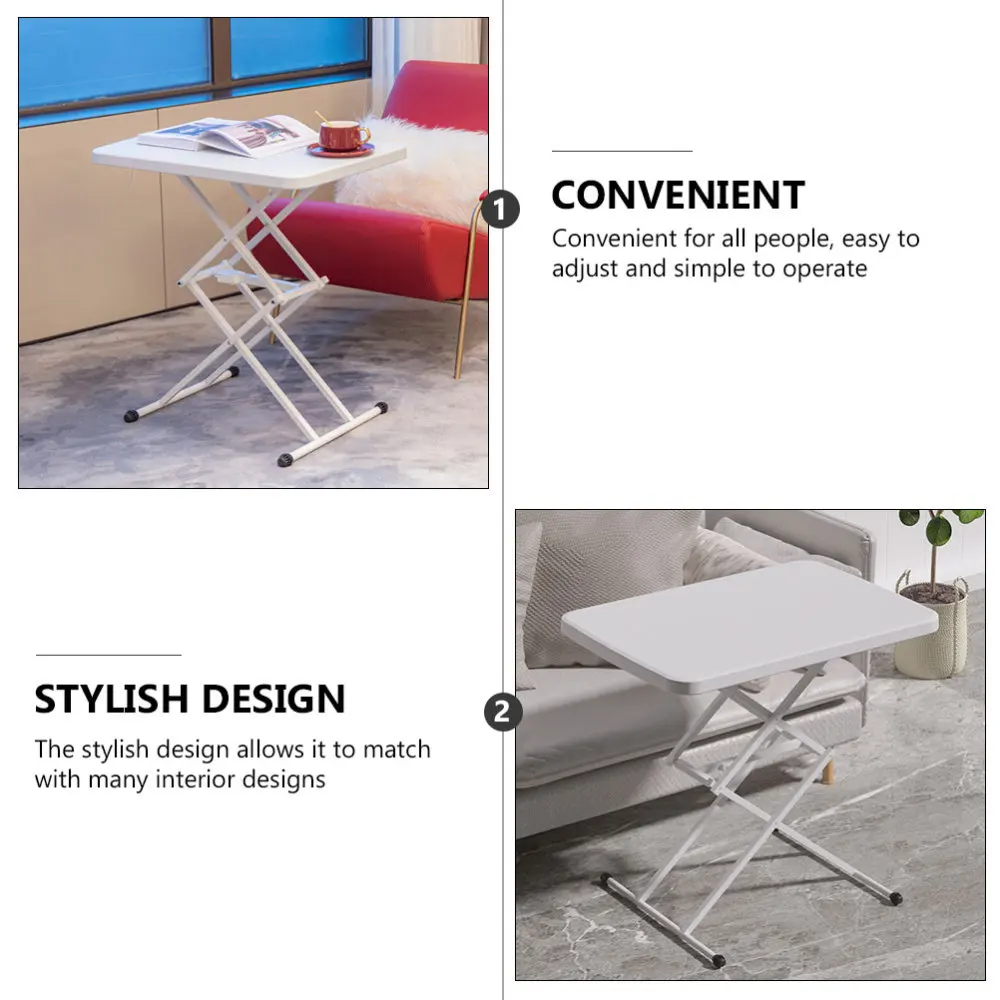 1PC Folding Computer Desk Bedside Four-gear Lifting Study Desk Home Writing Desk
1PC Folding Computer Desk Bedside Four-gear Lifting Study Desk Home Writing Desk