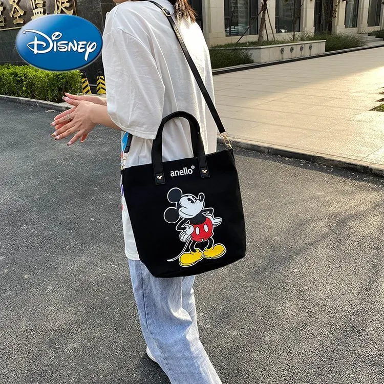 Disney Mickey Ladies Shoulder Messenger Bag Canvas Bag Cartoon Cute Girl Storage Bag Fashion Portable Zipper Large Capacity
Disney Mickey Ladies Shoulder Messenger Bag Canvas Bag Cartoon Cute Girl Storage Bag Fashion Portable Zipper Large Capacity