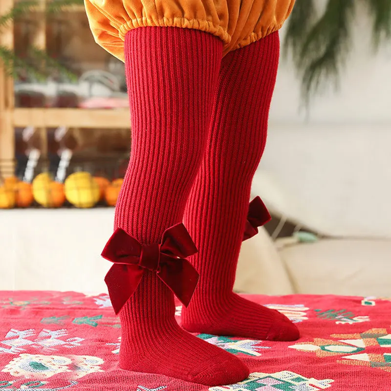 Autumn and Winter Plus Thick Velvet Warm Bowknot Baby Girls Leggings Toddler Socks Kids One-piece Tights Children's Pantyhose
Autumn and Winter Plus Thick Velvet Warm Bowknot Baby Girls Leggings Toddler Socks Kids One-piece Tights Children's Pantyhose