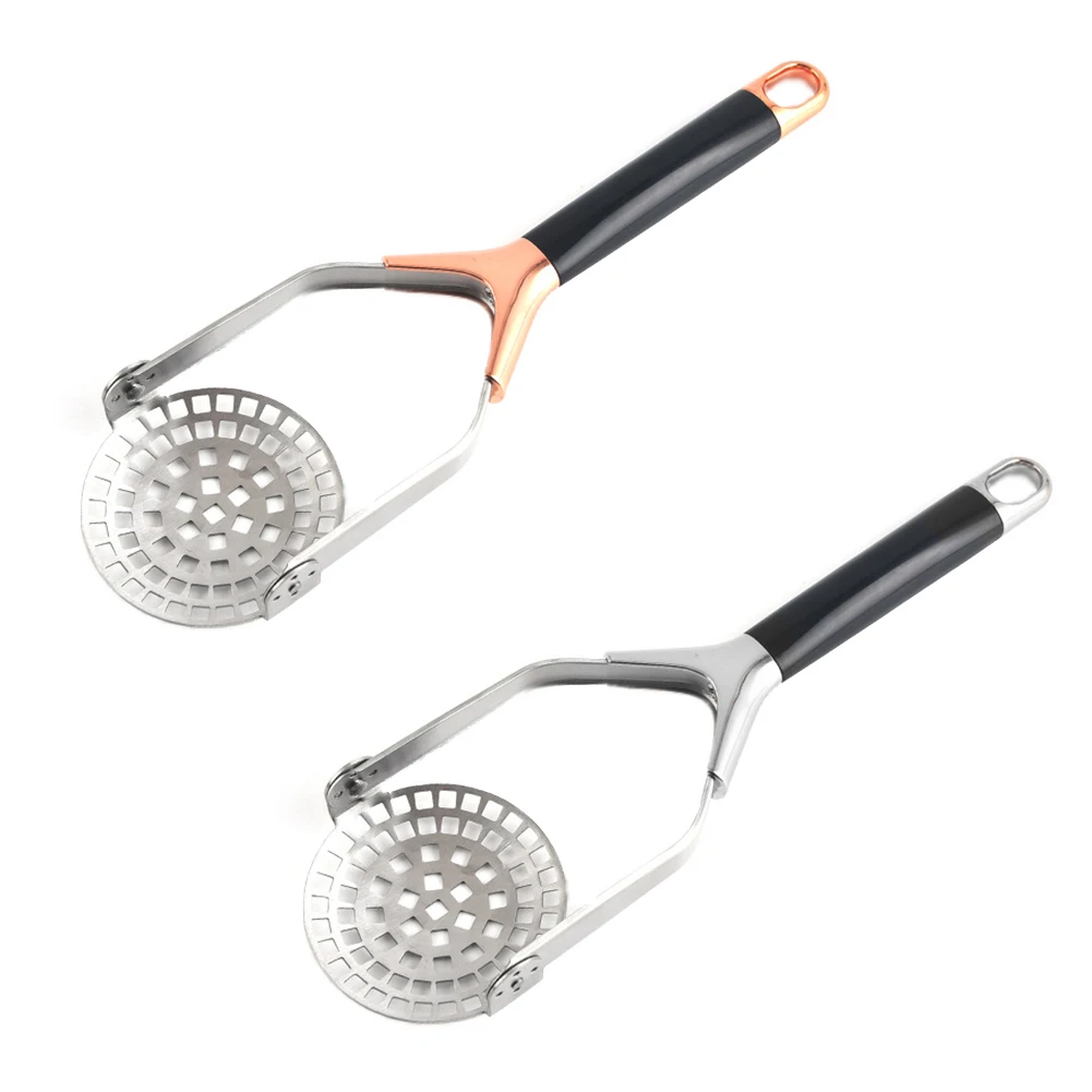 Potato Masher Stainless Steel Large Swivel Mashing Plate Mashed Potato Fruit Vegetable Tools Ricer Kitchen Gadget for Kitchen
Potato Masher Stainless Steel Large Swivel Mashing Plate Mashed Potato Fruit Vegetable Tools Ricer Kitchen Gadget for Kitchen