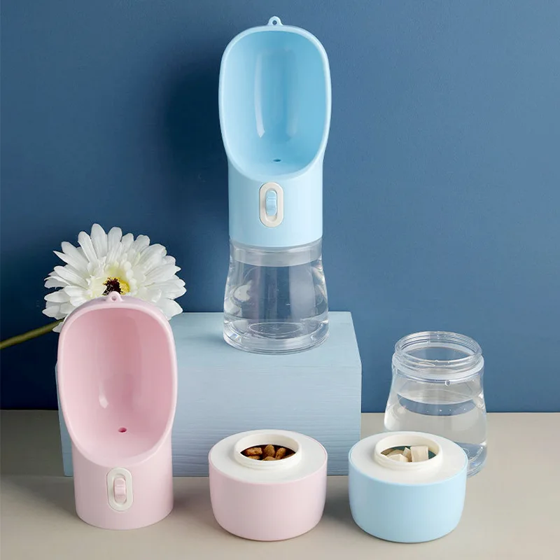 Pet Cat Water Bottle Portable Outdoor Travel Food Drinking Container Multifunctional Dog Cat Water Food Feeder Pet Products
Pet Cat Water Bottle Portable Outdoor Travel Food Drinking Container Multifunctional Dog Cat Water Food Feeder Pet Products