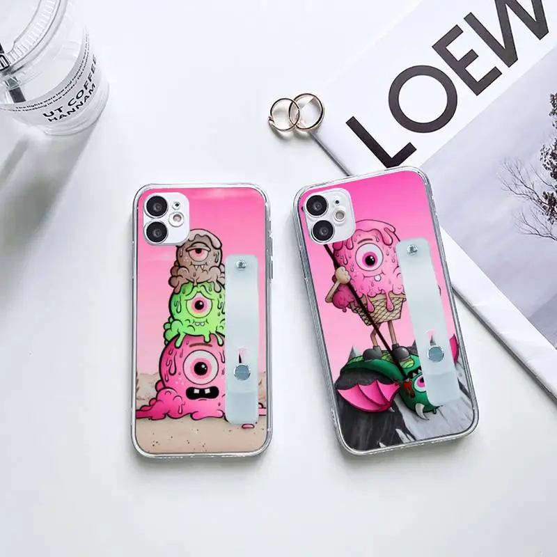 Aesthetic Art BUFF MONSTER Eye Phone Case Wrist Strap For iPhone 7 8 11 12 X XS XR MINI Pro Max Plus Hand Band Transparent Clear
Aesthetic Art BUFF MONSTER Eye Phone Case Wrist Strap For iPhone 7 8 11 12 X XS XR MINI Pro Max Plus Hand Band Transparent Clear