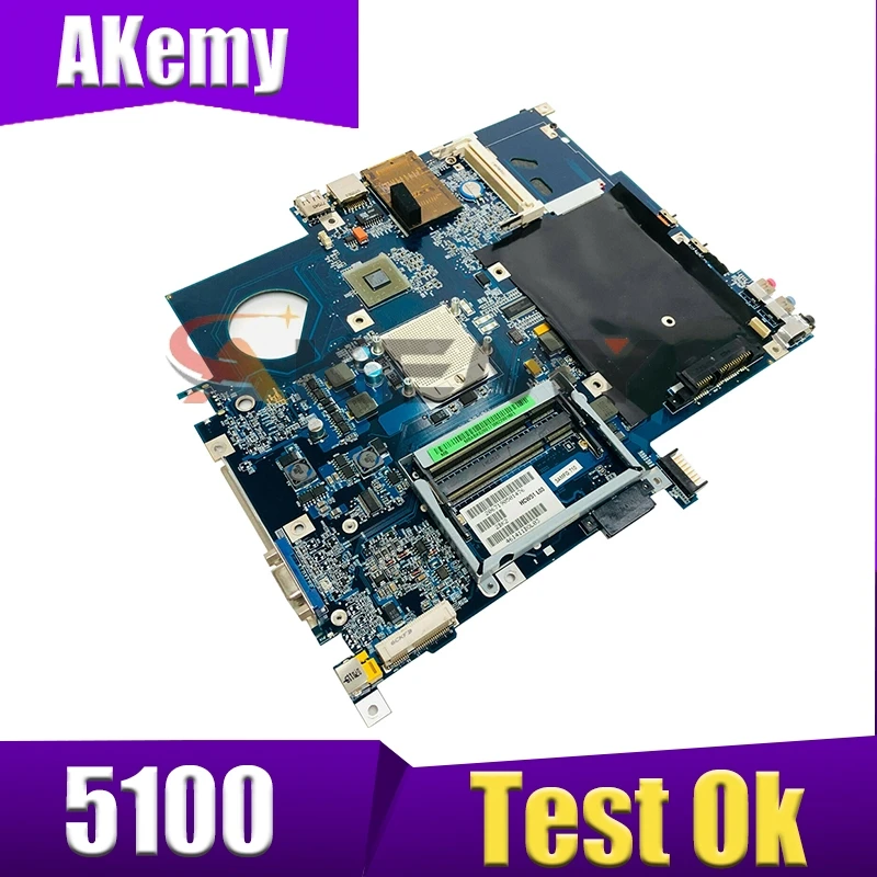 Akemy laptop Motherboard For ACER Aspire 5100 3100 5110 5510 AS3100 AS5100 Mainboard HCW51 LA-3121P MBABE02001
Akemy laptop Motherboard For ACER Aspire 5100 3100 5110 5510 AS3100 AS5100 Mainboard HCW51 LA-3121P MBABE02001