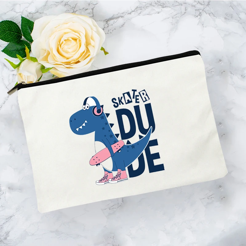 Dinosaur Anime Cosmetic Bag for Makeup Mini Make Up Storage Pouch Woman Handbags Organizer Bags Women's Travel Kawaii Personal
Dinosaur Anime Cosmetic Bag for Makeup Mini Make Up Storage Pouch Woman Handbags Organizer Bags Women's Travel Kawaii Personal