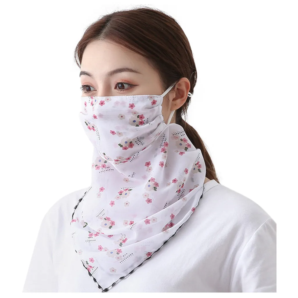 2021 Women Chiffon Mask Scarf Dustproof Wraps Floral Print Ladies Silk Neck Scarves Bandana Reusable Sun Protection Masks
2021 Women Chiffon Mask Scarf Dustproof Wraps Floral Print Ladies Silk Neck Scarves Bandana Reusable Sun Protection Masks