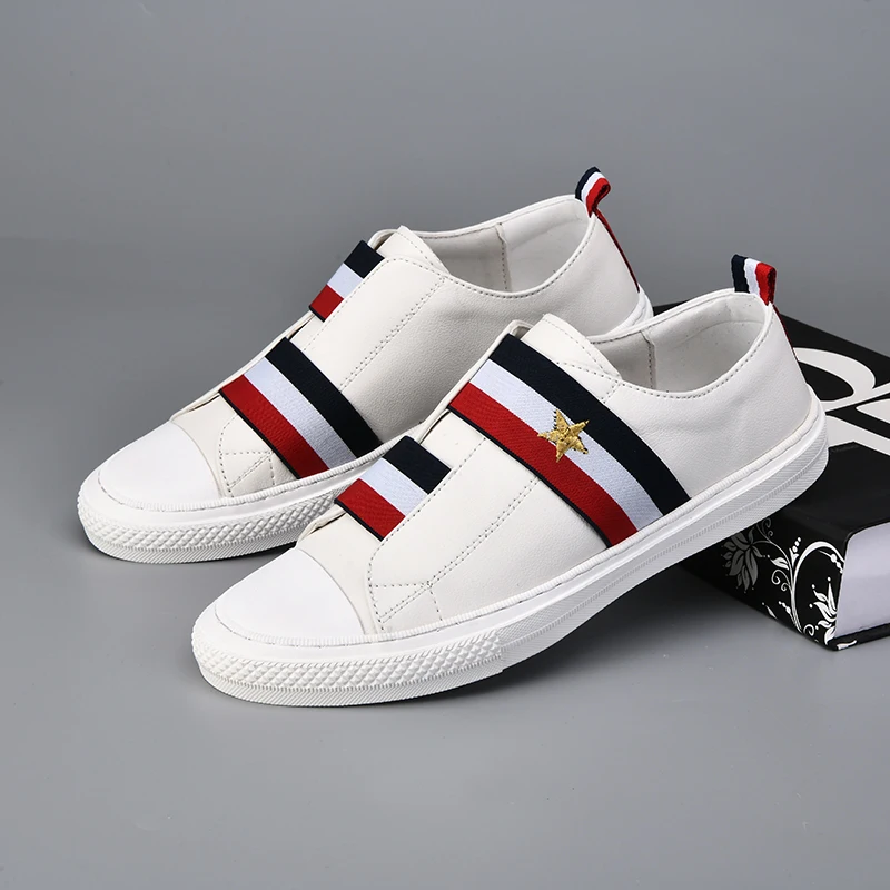 Men Casual Shoes 2020 Men Leisure Shoes Fashion Trend Men's Leather Casual Sneakers Streetwear Summer Comfortable Breathable 
Men Casual Shoes 2020 Men Leisure Shoes Fashion Trend Men's Leather Casual Sneakers Streetwear Summer Comfortable Breathable