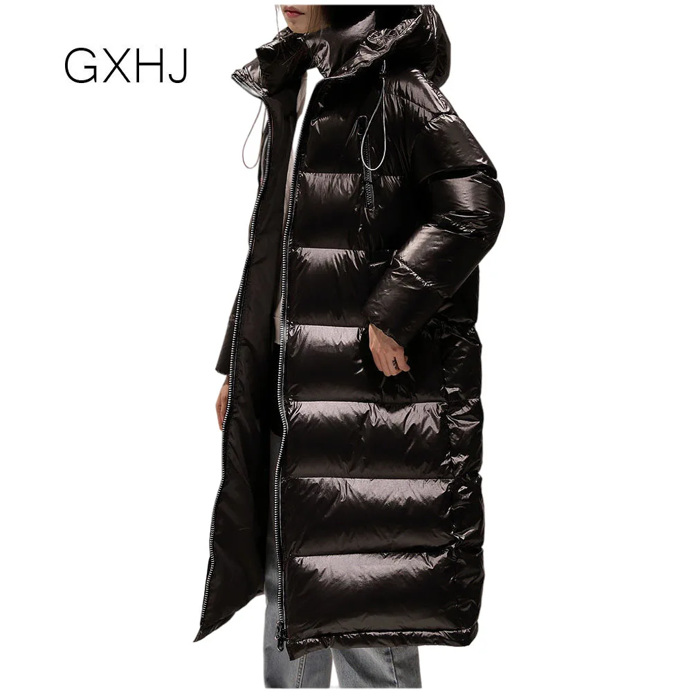 Пальто с капюшоном для женщин, осенняя теплая Толстая длинная пуховая куртка, зима 2021, женские пуховики, 90% пуховик на белом утином пуху LHJ247
Пальто с капюшоном для женщин, осенняя теплая Толстая длинная пуховая куртка, зима 2021, женские пуховики, 90% пуховик на белом утином пуху LHJ247