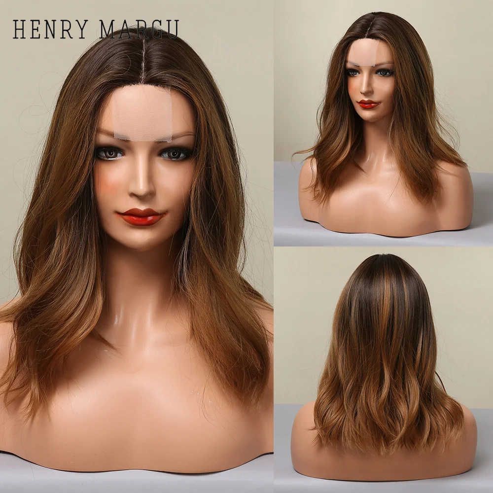 Long Ombre Brown Wave Synthetic Wigs Dark Root Shoulder Length Party Daily Natural Hairline Wig for Black Women Heat Resistant
Long Ombre Brown Wave Synthetic Wigs Dark Root Shoulder Length Party Daily Natural Hairline Wig for Black Women Heat Resistant
