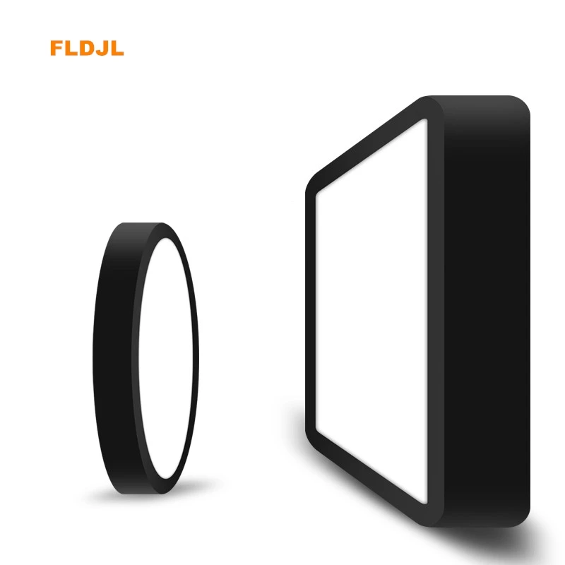 1pcs black LED Panel Light 6W 9w 12W 18W 24w Surface Mounted LED Ceiling Lights AC85-265V Round Square LED Downlight
1pcs black LED Panel Light 6W 9w 12W 18W 24w Surface Mounted LED Ceiling Lights AC85-265V Round Square LED Downlight