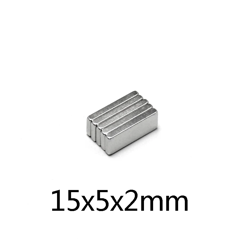 20/50/100/200/300/500pcs 15x5x2 mm Block Super Strong Magnetic Magnets Permanent Neodymium Magnet 15x5x2mm N35 15*5*2
20/50/100/200/300/500pcs 15x5x2 mm Block Super Strong Magnetic Magnets Permanent Neodymium Magnet 15x5x2mm N35 15*5*2