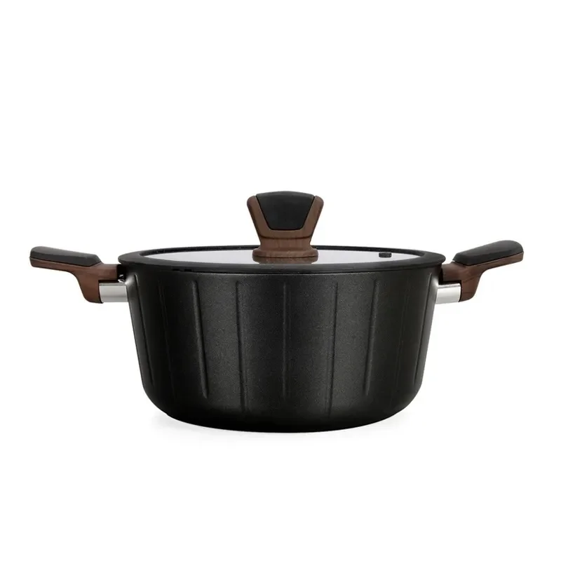 Maifan Stone Soup Pot Household Induction Cooker Gas Stove Thickened Aluminum Smoldering Stew Non-stick Pan Pots and Pans Pot
Maifan Stone Soup Pot Household Induction Cooker Gas Stove Thickened Aluminum Smoldering Stew Non-stick Pan Pots and Pans Pot