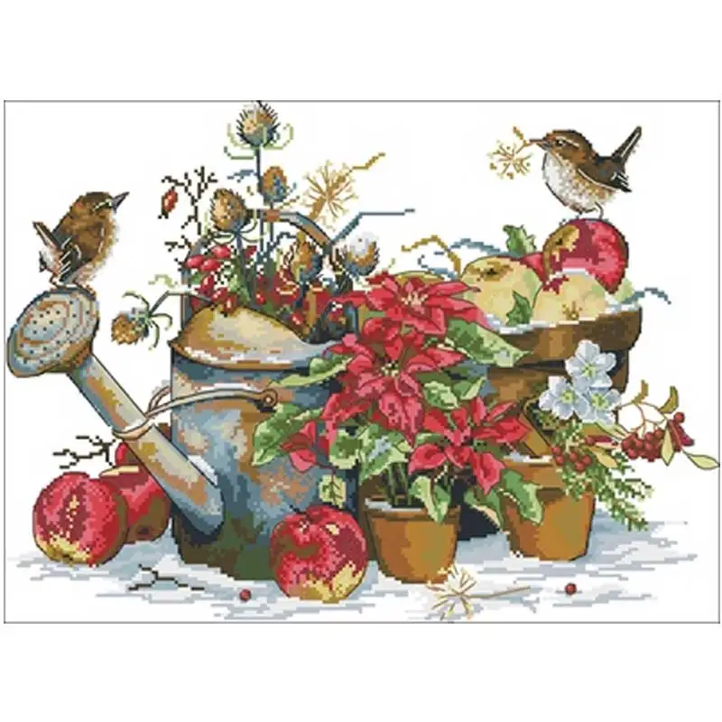 Christmas December patterns counted 11CT 14CT 18CT DIY Cross Stitch Sets Chinese Cross-stitch Kits Embroidery Needlework
Christmas December patterns counted 11CT 14CT 18CT DIY Cross Stitch Sets Chinese Cross-stitch Kits Embroidery Needlework