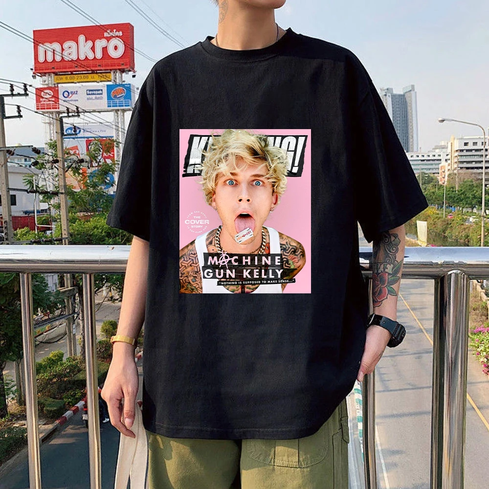 Machine Gun Kelly MGK Pink boy 100% Cotton Unisex Tshirt Top Harajuku Aesthetic Tshirt Oversized clothes Female/Man's T-Shirts
Machine Gun Kelly MGK Pink boy 100% Cotton Unisex Tshirt Top Harajuku Aesthetic Tshirt Oversized clothes Female/Man's T-Shirts