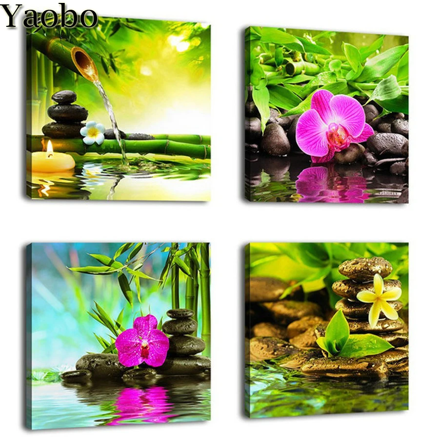 4 Pieces Diamond Embroidery Bamboo With Zen Stone Orchid Flower Full Square/Round Diamond Painting Cross Stitch Rhinestone icon
4 Pieces Diamond Embroidery Bamboo With Zen Stone Orchid Flower Full Square/Round Diamond Painting Cross Stitch Rhinestone icon