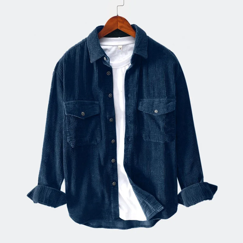 Men Shirts 2021 Spring Autumn Fashion Brand Japan Style Slim Fit Vintage Corduroy Shirt Male Casual Loose Long Sleeve Shirt Tops
Men Shirts 2021 Spring Autumn Fashion Brand Japan Style Slim Fit Vintage Corduroy Shirt Male Casual Loose Long Sleeve Shirt Tops