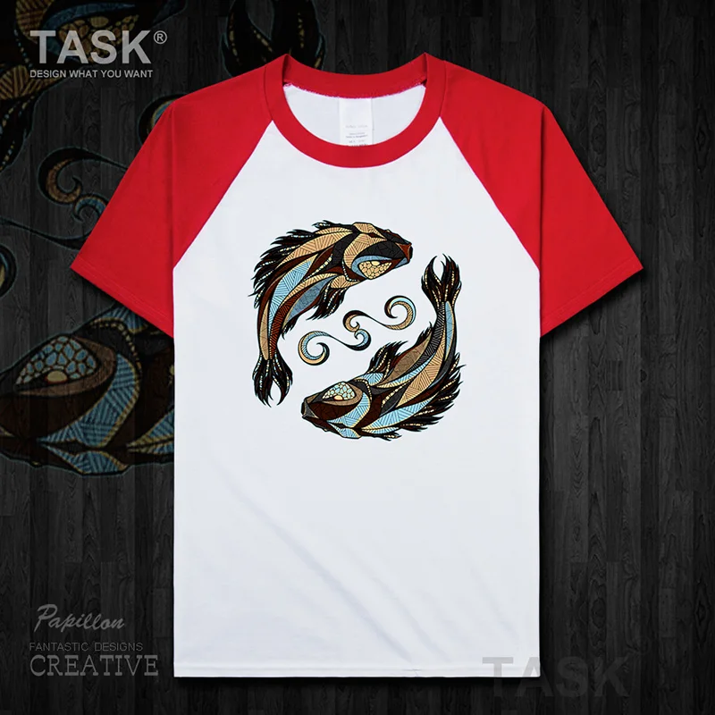 Fish animal illustration men t-shirt Pisces personality print short sleeve clothes cotton Harajuku O-Neck Tees Streetwear 0002
Fish animal illustration men t-shirt Pisces personality print short sleeve clothes cotton Harajuku O-Neck Tees Streetwear 0002