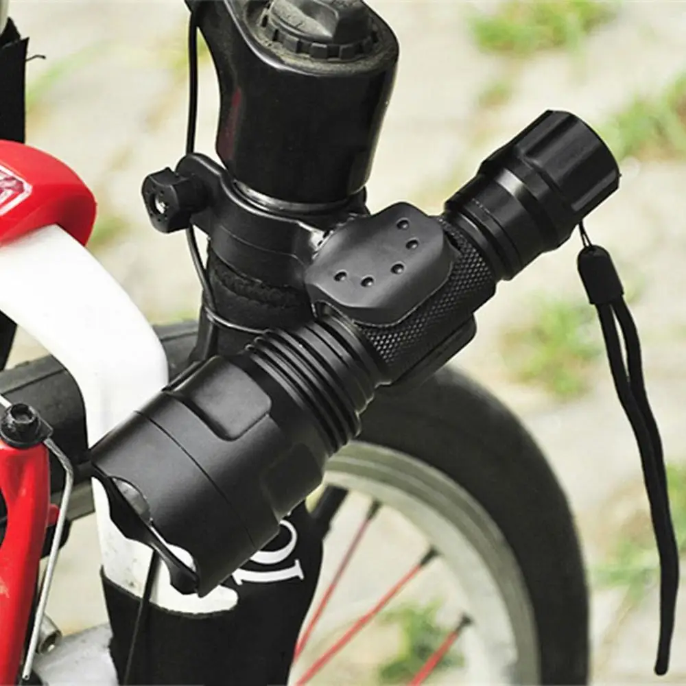 360 Degree Rotation Bicycle Headlight Holder MTB Road Bike Cycling Front Light Mount Bracket Clip Flashlight Rack | Лампы и освещение