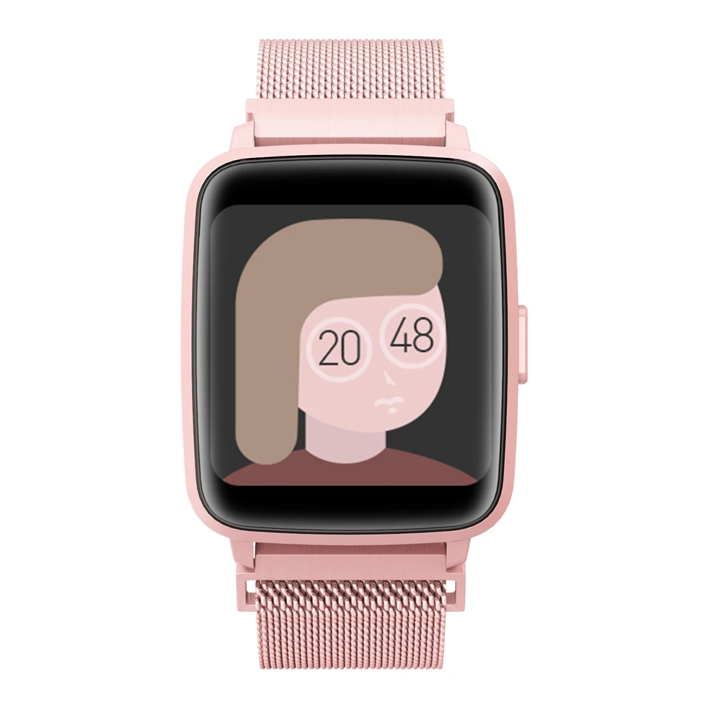 Смарт-часы женские 2021 дюйма сенсорные с пульсометром для IOS Android xiaomi - купить по