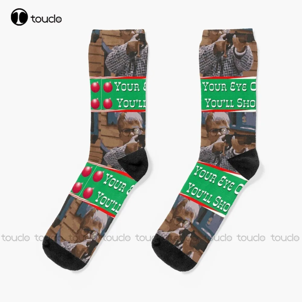 A Christmas Story - You Will Shoot Your Eye Out Socks Cool Socks For Men Personalized Custom Unisex Adult Teen Youth Socks Gift
A Christmas Story - You Will Shoot Your Eye Out Socks Cool Socks For Men Personalized Custom Unisex Adult Teen Youth Socks Gift