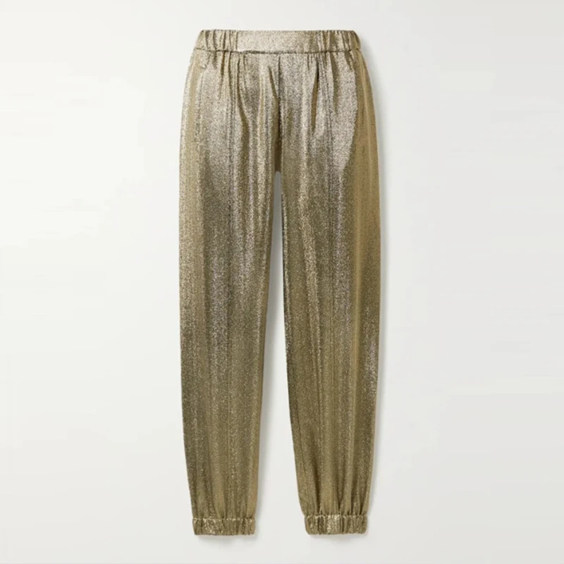 Women Sequined Glitter Long Sweatpants 2021 Spring Autumn Elastic Waist Pocket Loose Casual Female Streetwear Pants Trousers
Women Sequined Glitter Long Sweatpants 2021 Spring Autumn Elastic Waist Pocket Loose Casual Female Streetwear Pants Trousers