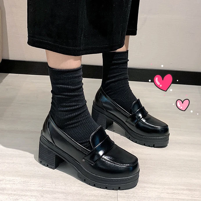 Cute Lolita harajuku shoes Girl Women Shoes Round Toe Leather Shoes Japanese JK High School Uniform Kawaii Anime Cosplay 2022
Cute Lolita harajuku shoes Girl Women Shoes Round Toe Leather Shoes Japanese JK High School Uniform Kawaii Anime Cosplay 2022