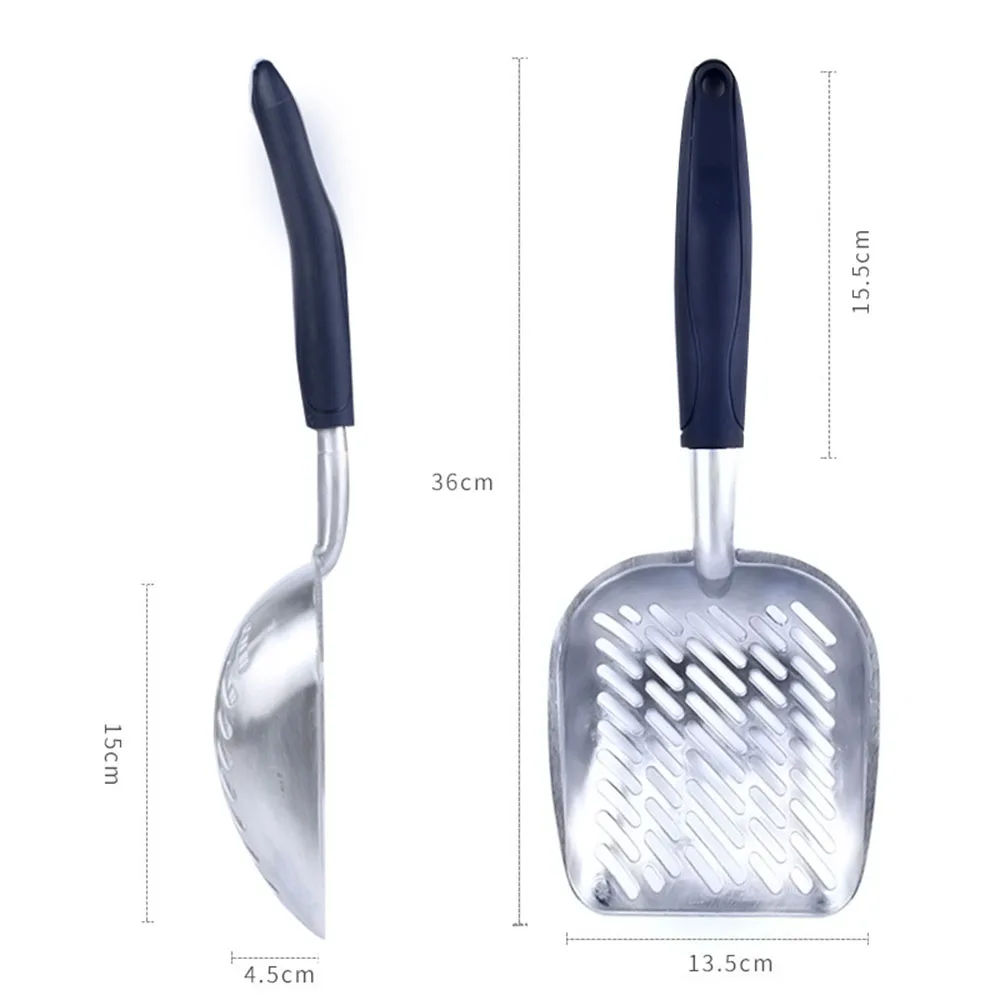 Cat Litter Scoop Big Metal Litter Scoop for Kitty Sifter with Deep Shovel and Ergonomic Handle Made of Heavy Duty Solid Aluminum
Cat Litter Scoop Big Metal Litter Scoop for Kitty Sifter with Deep Shovel and Ergonomic Handle Made of Heavy Duty Solid Aluminum