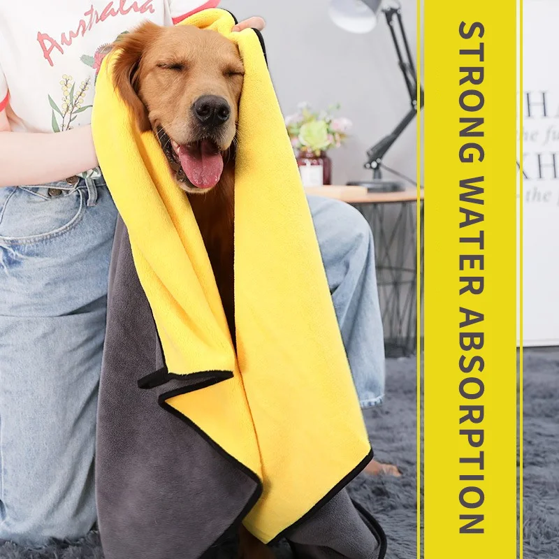 Pet Bath Towels Cat Dog Accessories Medium Clean Up Soft Lint-free Quick-drying Thick Bath Towel Pet Supplies
Pet Bath Towels Cat Dog Accessories Medium Clean Up Soft Lint-free Quick-drying Thick Bath Towel Pet Supplies