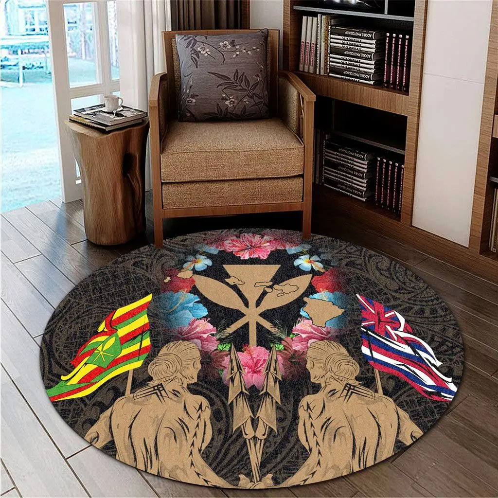 Золотистый круглый ковер Kanaka с гавайской картой, нескользящий коврик с 3D принтом, мягкий ковер для столовой, гостиной, спальни, 10 цветов 
Золотистый круглый ковер Kanaka с гавайской картой, нескользящий коврик с 3D принтом, мягкий ковер для столовой, гостиной, спальни, 10 цветов