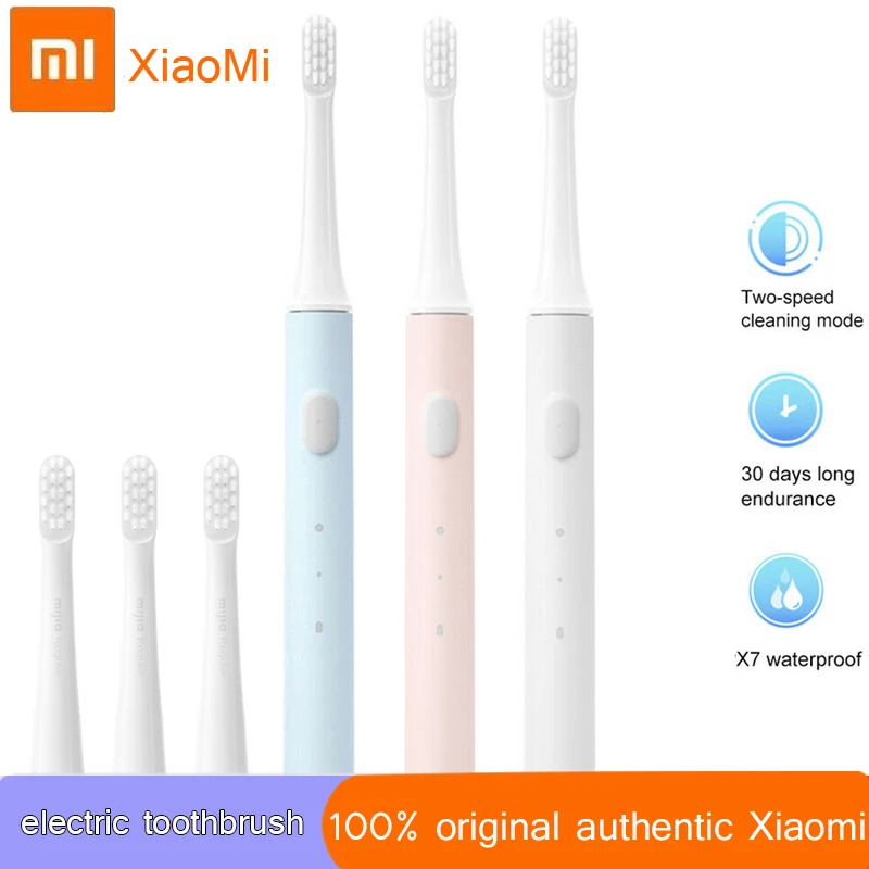 Оригинальная звуковая электрическая зубная щетка Xiaomi Mijia T100 Mi умная зубная щетка с зарядкой от USB IPX7 водонепроницаемая для зубной щетки
Оригинальная звуковая электрическая зубная щетка Xiaomi Mijia T100 Mi умная зубная щетка с зарядкой от USB IPX7 водонепроницаемая для зубной щетки