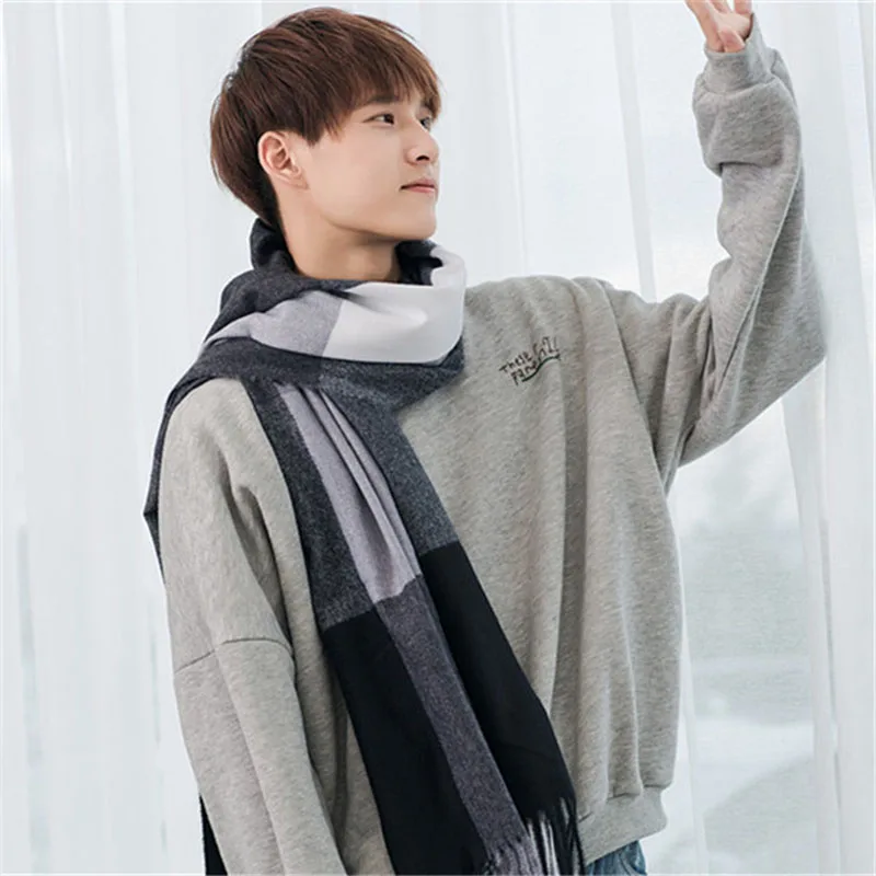 Autumn and winter new men's scarf warm tassel plaid bristle scarf men imitation cashmere scarf men plaid scarf
Autumn and winter new men's scarf warm tassel plaid bristle scarf men imitation cashmere scarf men plaid scarf