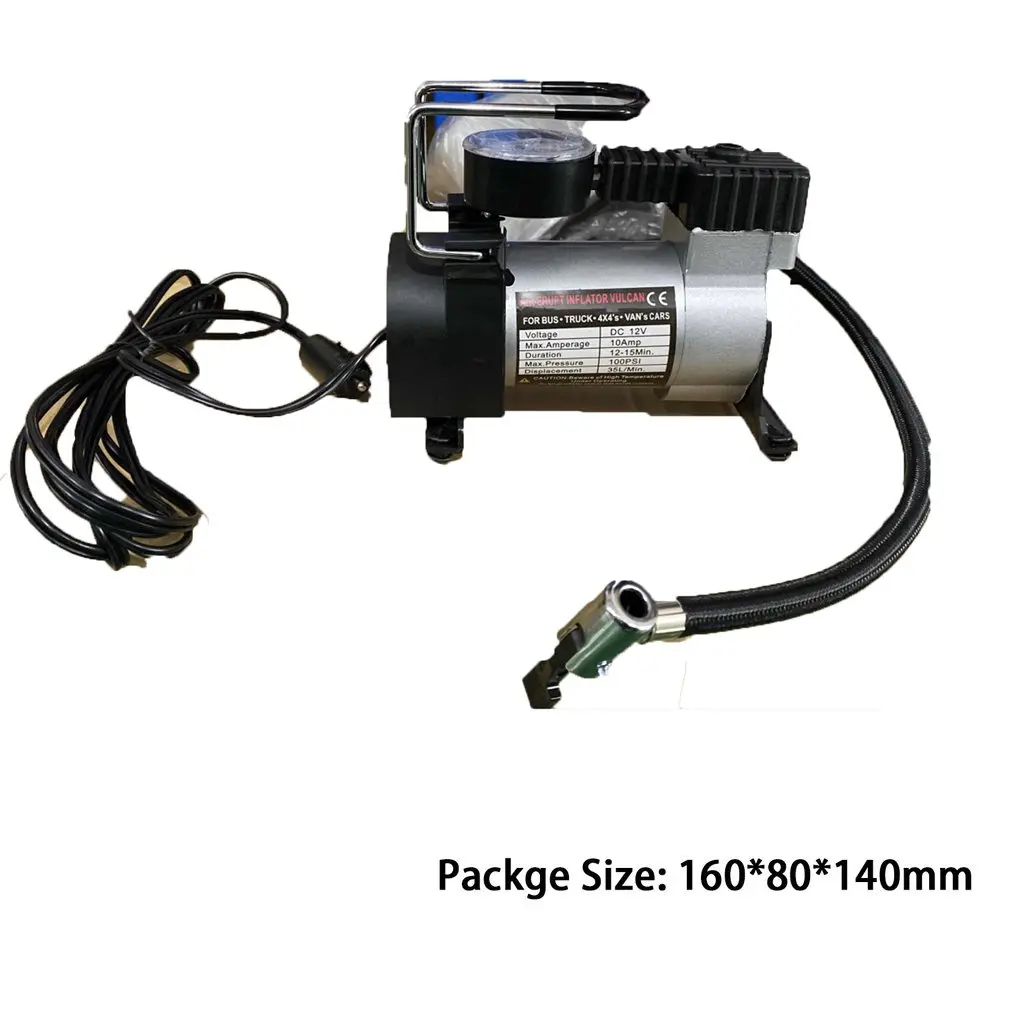 12V Portable Auto Car Electric Air Compressor Tire Inflator Pump for Motorbike B Tire Inflator Pump Car Styling
12V Portable Auto Car Electric Air Compressor Tire Inflator Pump for Motorbike B Tire Inflator Pump Car Styling