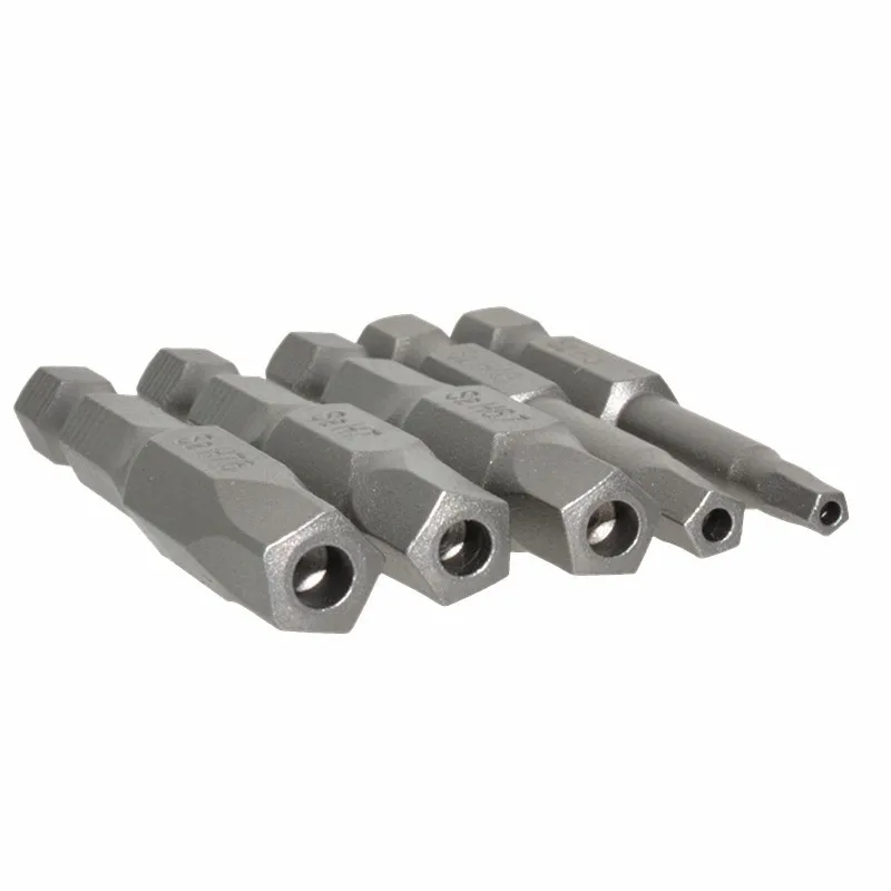 5Pcs 1/4" 50mm Torx Screwdriver Bit Set Tools Repair Screwdrivers Kit Hex Shank Drill Bit Pentagon With Holes
5Pcs 1/4" 50mm Torx Screwdriver Bit Set Tools Repair Screwdrivers Kit Hex Shank Drill Bit Pentagon With Holes
