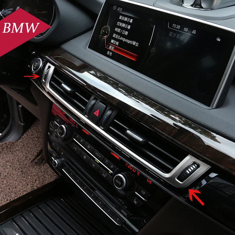 Car styling Interior Air Conditioner Vent Outlet Decoration frame Cover Trim sequins strip sticker for BMW X5 F15 X6 F16 E70 E71
Car styling Interior Air Conditioner Vent Outlet Decoration frame Cover Trim sequins strip sticker for BMW X5 F15 X6 F16 E70 E71