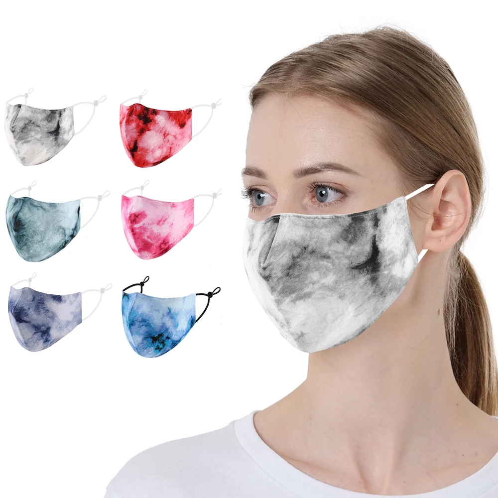 6 Pcs Breathable Reusable Cotton Masks Stylish Gradient Color Tie Dye Face Mask Washable Mouth Shield Halloween Party Mascarilla
6 Pcs Breathable Reusable Cotton Masks Stylish Gradient Color Tie Dye Face Mask Washable Mouth Shield Halloween Party Mascarilla