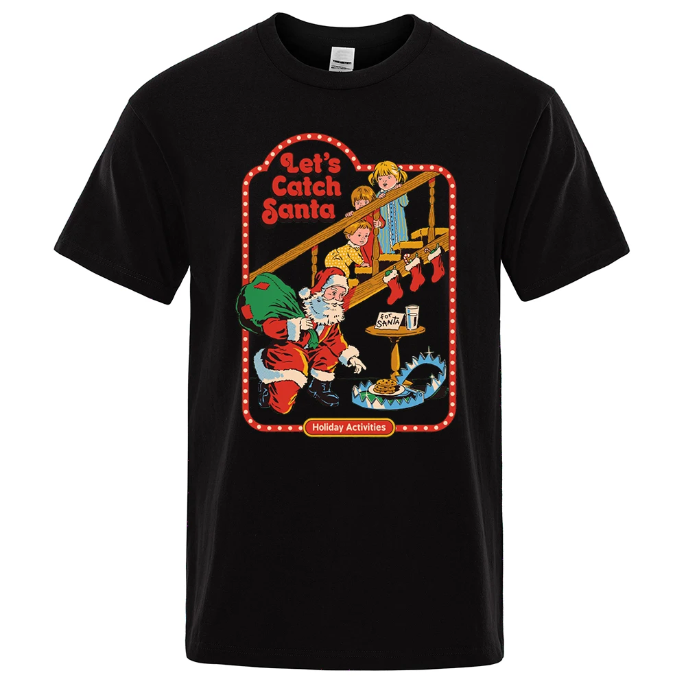 Let’s Catch Santa Creativity Comics Print Tshirt Man Casual Sweat Loose Tee Clothes Soft Summer Crewneck Tops Simplicity T-Shirt
Let’s Catch Santa Creativity Comics Print Tshirt Man Casual Sweat Loose Tee Clothes Soft Summer Crewneck Tops Simplicity T-Shirt