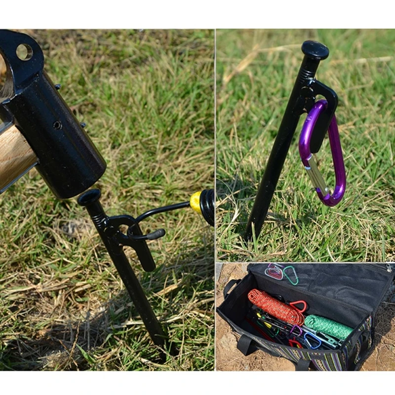 4pcs Outdoor Camping Tent Stakes Heavy Duty 8/12 inch Steel Tent Pegs Hiking Travel Tent Nails
4pcs Outdoor Camping Tent Stakes Heavy Duty 8/12 inch Steel Tent Pegs Hiking Travel Tent Nails