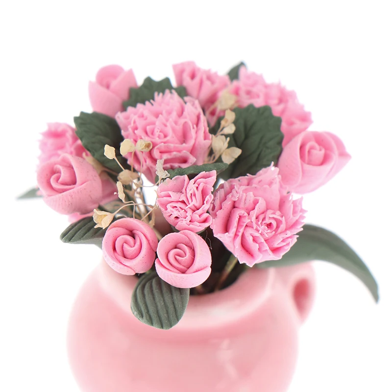 1:12 Doll House Miniature Flowers Fairy Garden Ornament Mini Potted Plant Flowers Pot DollHouse Decor Kids Toy Simulation Flower
1:12 Doll House Miniature Flowers Fairy Garden Ornament Mini Potted Plant Flowers Pot DollHouse Decor Kids Toy Simulation Flower