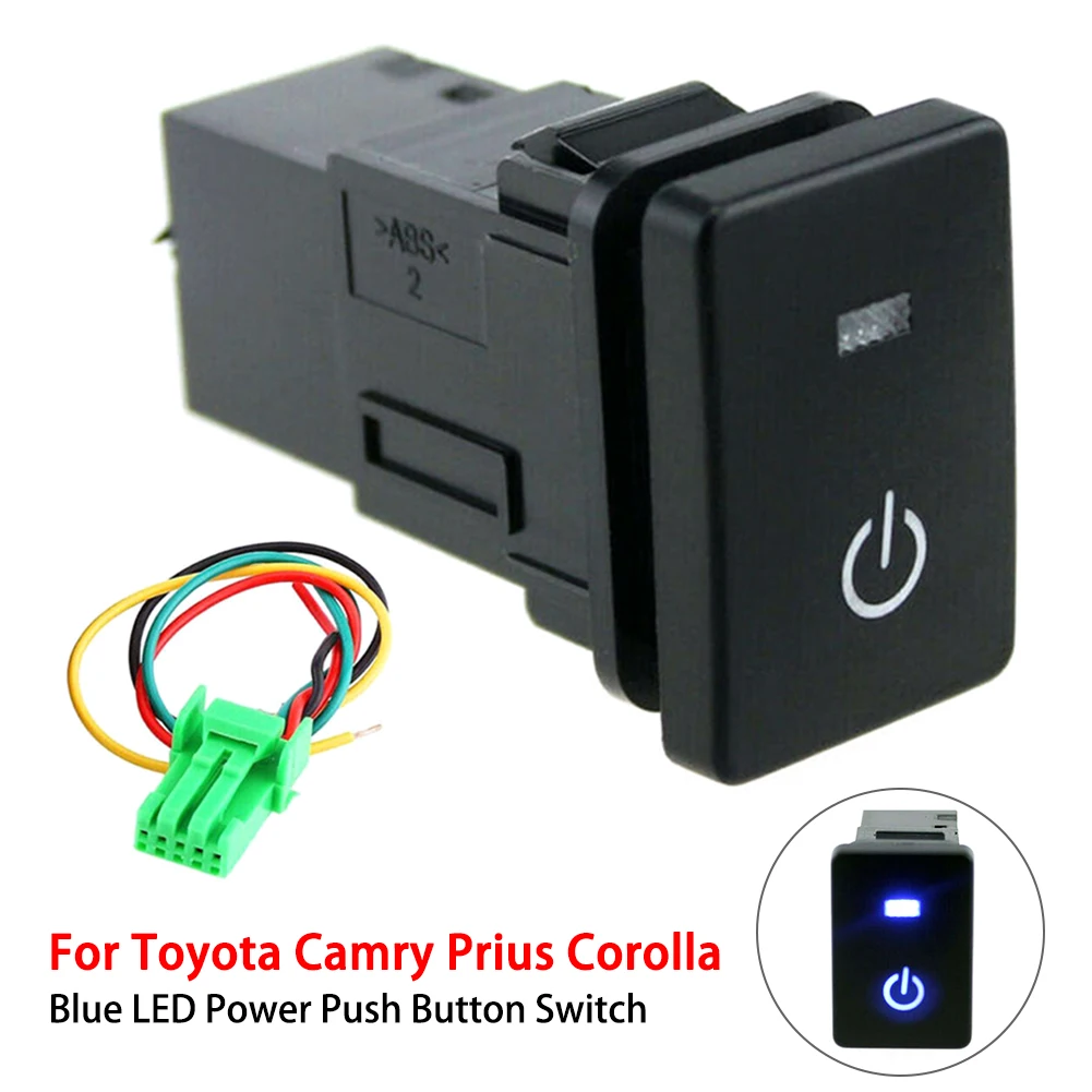 Blue LED Power Lights Push Button Switch Laser For Toyota Camry Prius Corolla LED Light 12V Car Interior Accessory Wholesale
Blue LED Power Lights Push Button Switch Laser For Toyota Camry Prius Corolla LED Light 12V Car Interior Accessory Wholesale